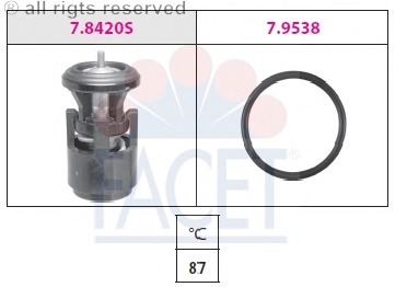 Termostat lichid racire