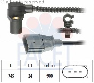 Senzor impulsuri arbore cotit