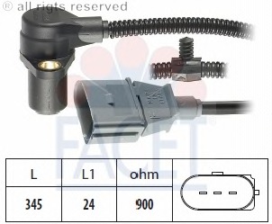 Senzor impulsuri arbore cotit