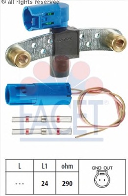 Senzor impulsuri arbore cotit