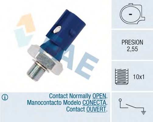 Senzor presiune ulei