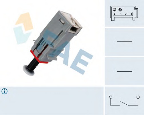 Comutator actionare ambreiaj (tempomat)