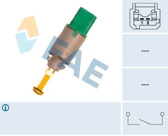 Comutator lumini frana