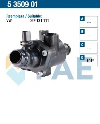 Termostat lichid racire