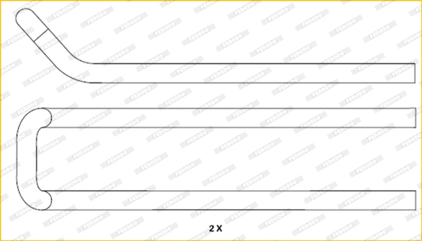 Set accesorii placute frana