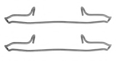 Set accesorii placute frana