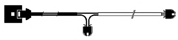 Senzor de avertizare uzura placute de frana