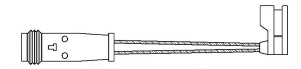 Senzor de avertizare uzura placute de frana