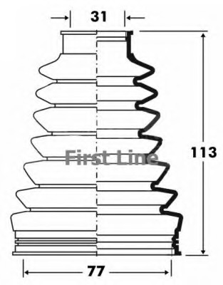 Burduf cauciuc articulatie planetara