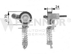 Rola intinzator curea transmisie