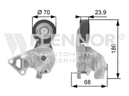 Rola intinzator curea transmisie