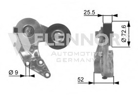 Rola intinzator curea transmisie
