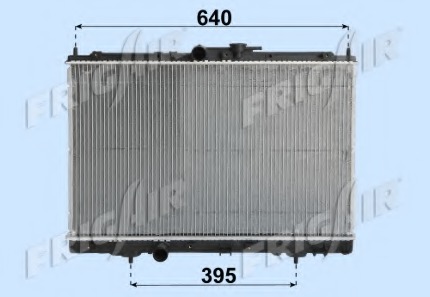 Radiator racire motor