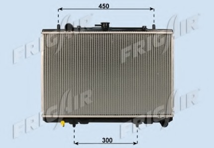Radiator racire motor