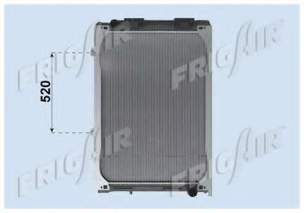 Radiator racire motor