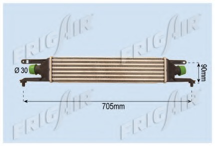 Intercooler compresor
