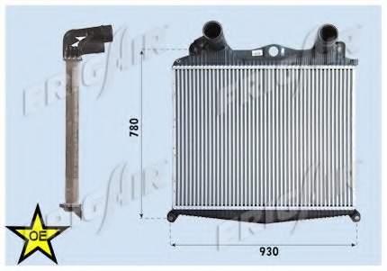Intercooler compresor