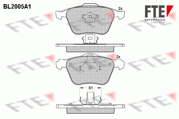 Placute frana