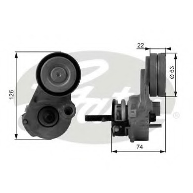 Rola intinzator curea transmisie