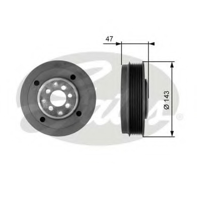 Fulie curea arbore cotit