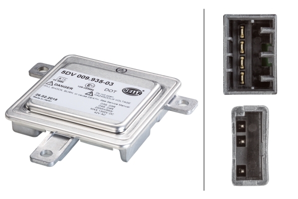 Unitate de comanda lampa cu descarcare pe gaz