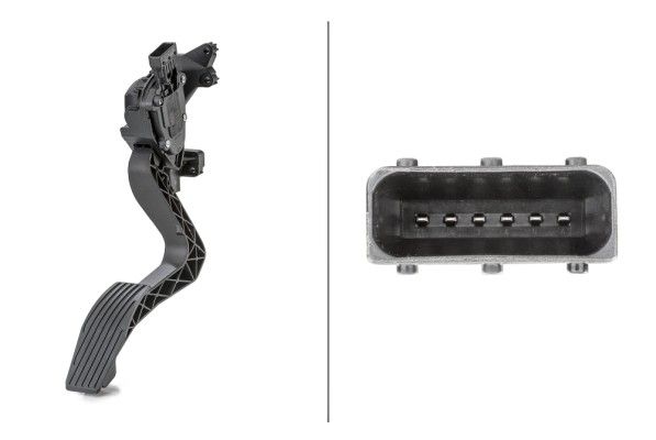 Senzor pedala acceleratie