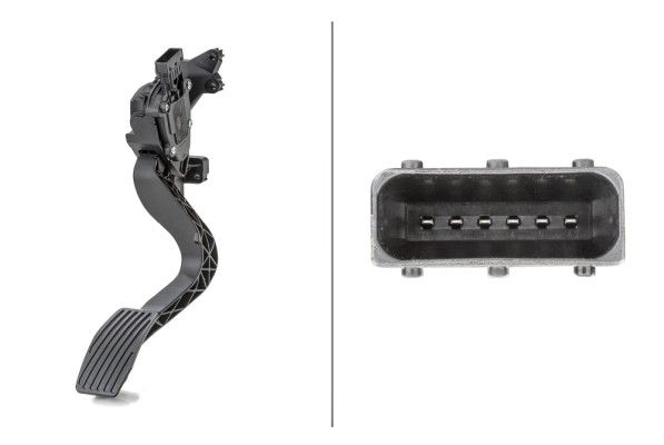 Senzor pedala acceleratie