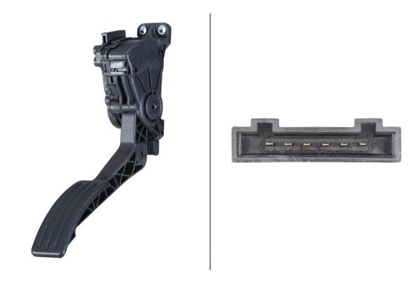 Senzor pedala acceleratie