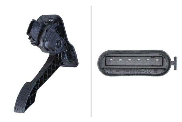 Senzor pedala acceleratie