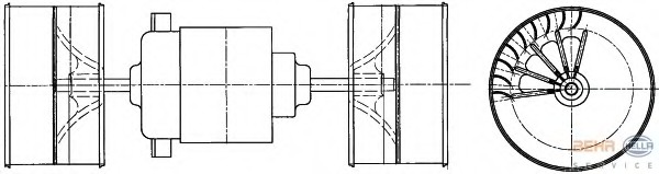 Ventilator habitaclu