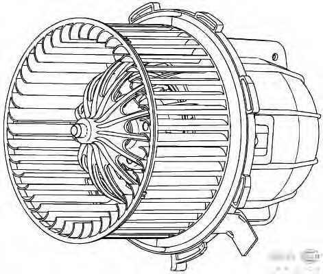 Ventilator habitaclu