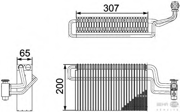 Evaporator aer conditionat