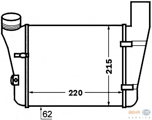 Intercooler compresor
