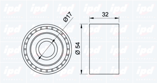 Rola ghidare / conducere curea distributie
