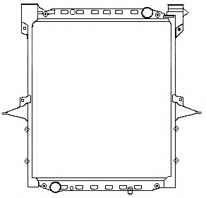 Radiator racire motor