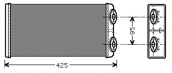 Schimbator caldura incalzire habitaclu