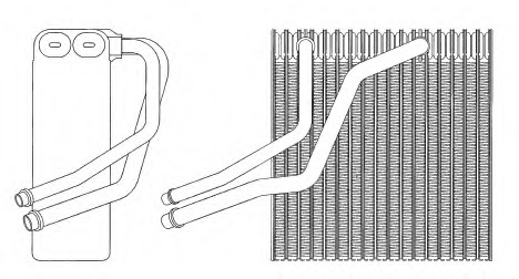 Evaporator aer conditionat