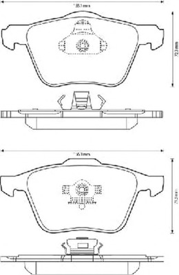 Placute frana