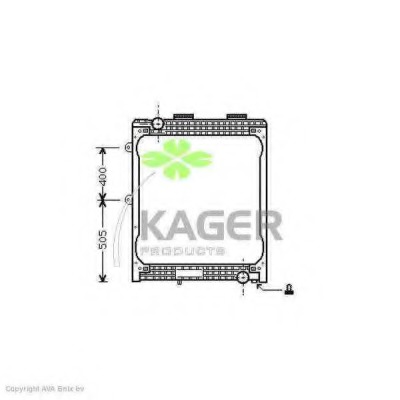 Radiator racire motor