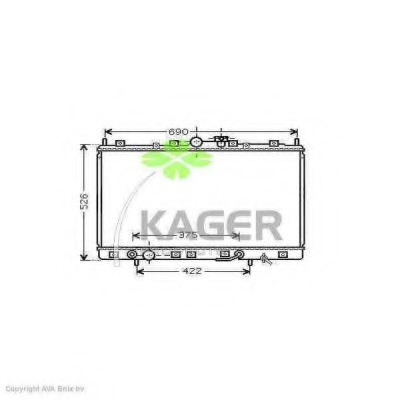 Radiator racire motor