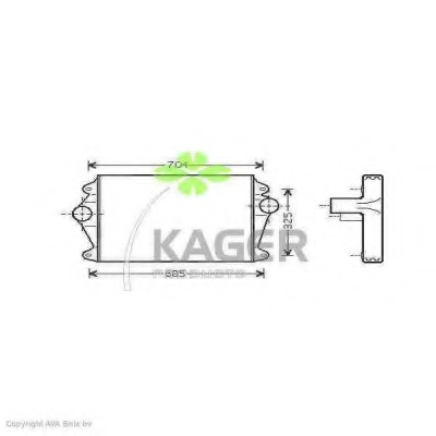 Intercooler compresor