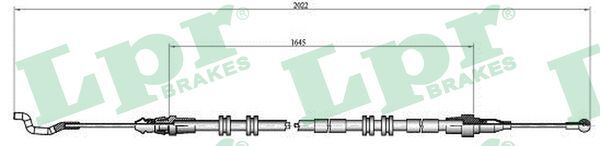 Cablu frana de parcare