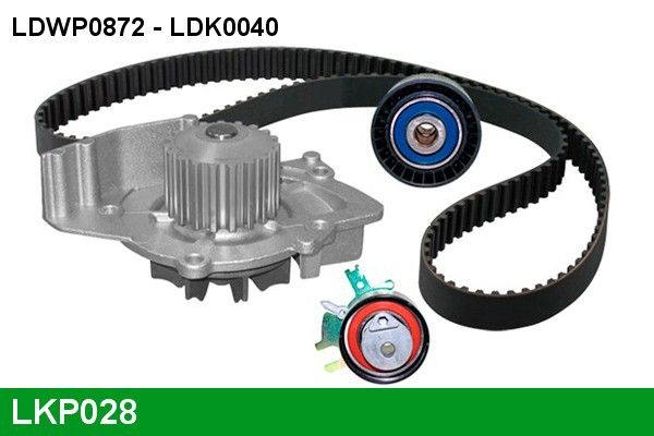 Set pompa apa + curea dintata