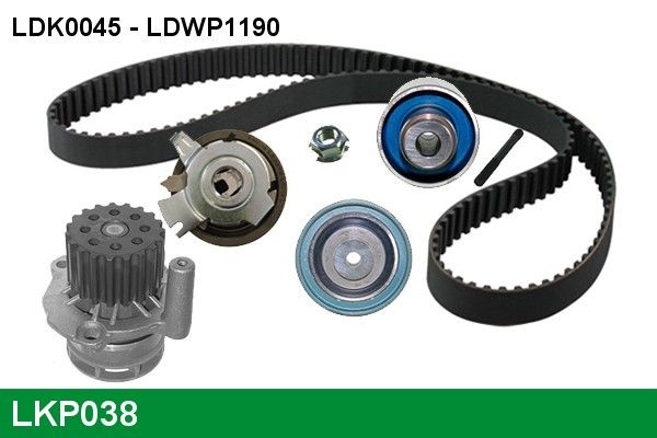 Set pompa apa + curea dintata