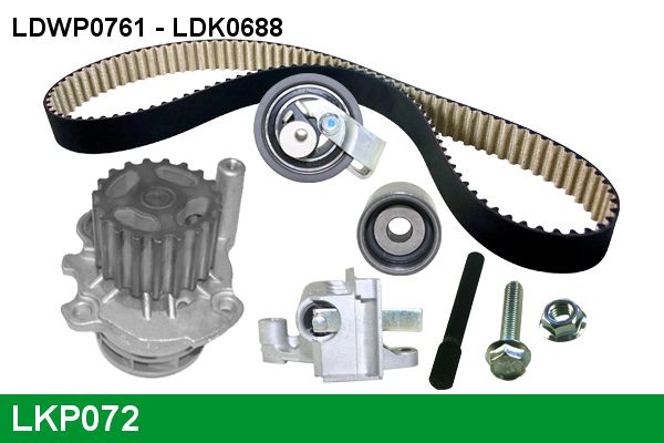 Set pompa apa + curea dintata