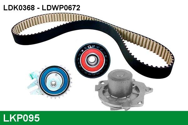 Set pompa apa + curea dintata