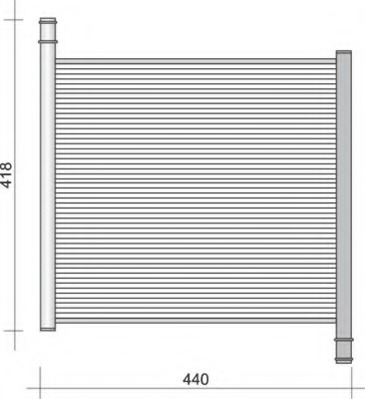 Radiator racire motor