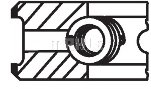 Set segmenti piston MAHLE