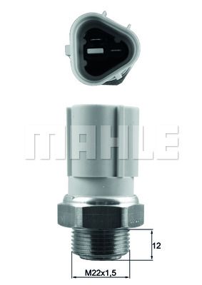 Comutator temperatura ventilator radiator