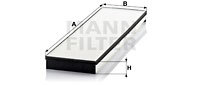Filtru polen MANN-FILTER